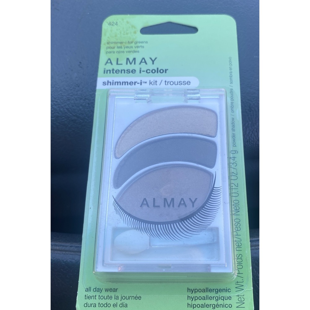 Sealed Almay Intense I-Color Shimmer- I‎ Kit Eye Shadow For Green Eyes 424 NOS